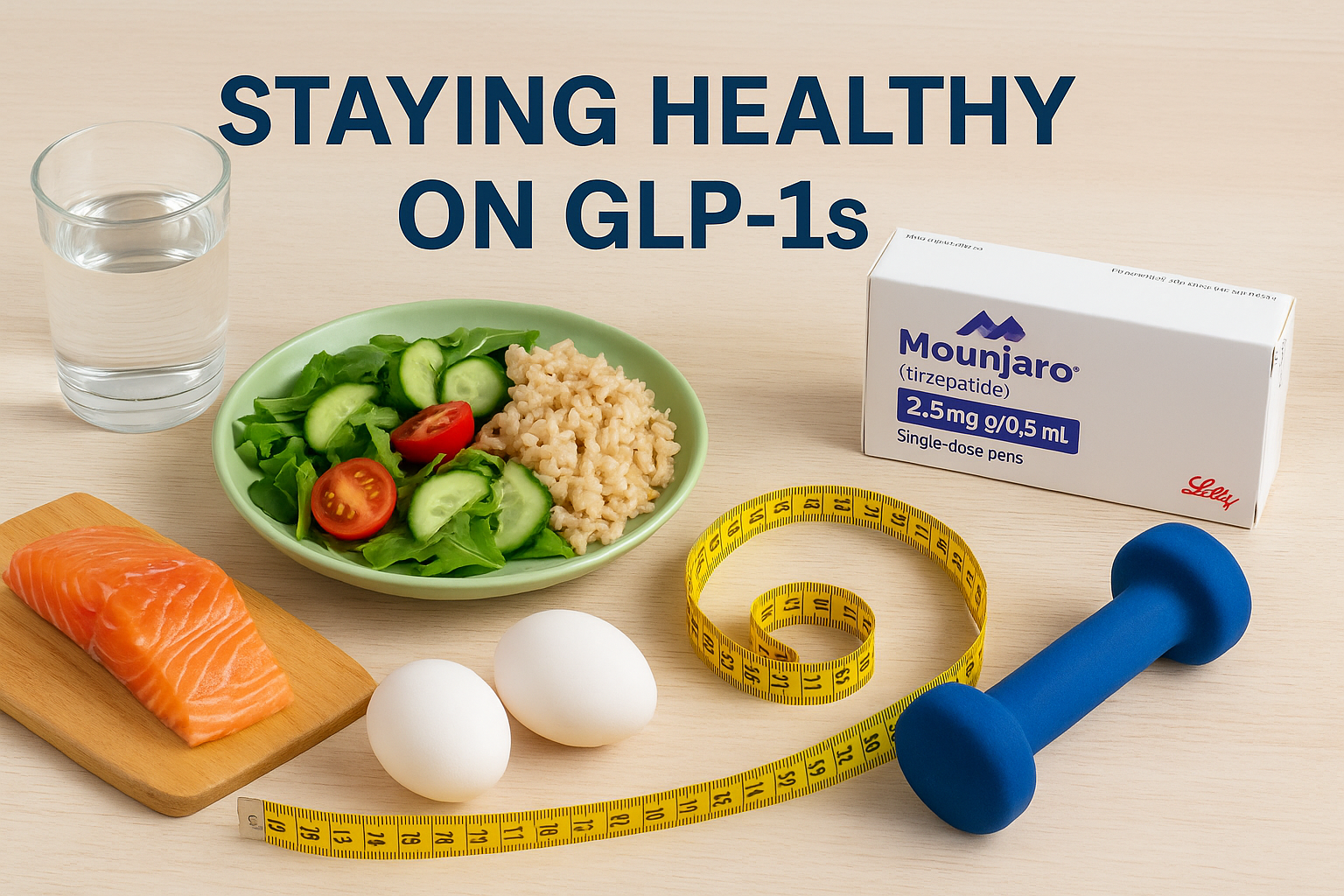 How to Stay Healthy and Maximise Weight Loss While Taking GLP-1 Medications